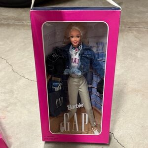 Barbie Doll with Pink and Blue Outfit